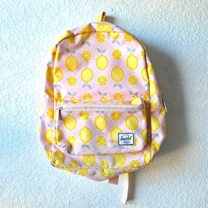 Herschel pink yellow  Lemon  backpack